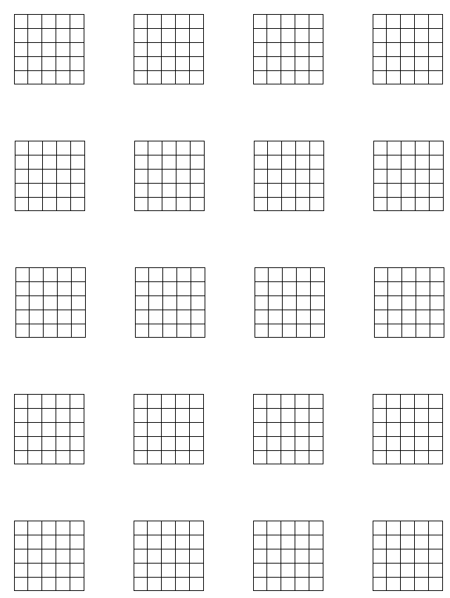 picture of blank guitar chord charts