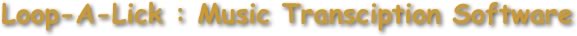 Music Transcription Software